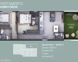 Garden Exclusivo no Blue Belle Residencial | Vista Mar | Região Nobre dos Ingleses